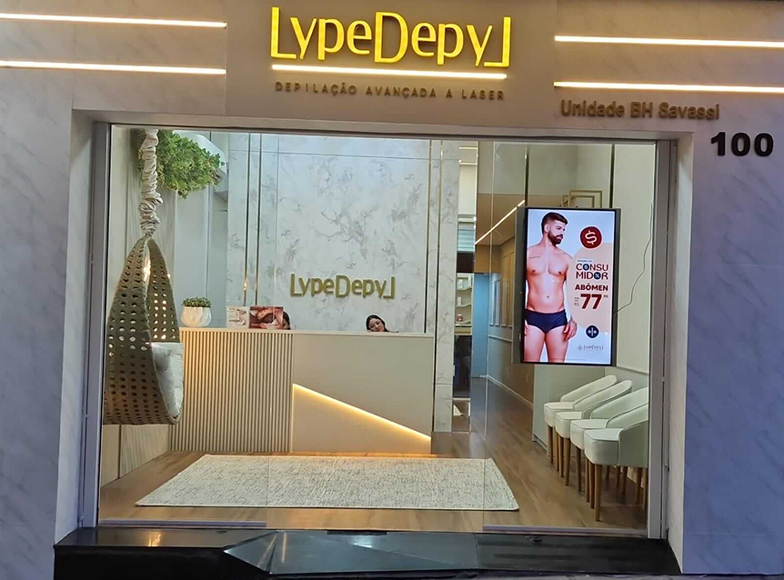 Imagem da fachada da unidade da LypeDepyl BH Savassi